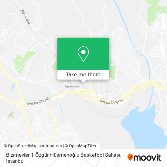 Bizimevler 1 Özgür Hüsmenoğlu Basketbol Sahası map