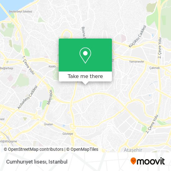 Cumhurıyet lısesı map