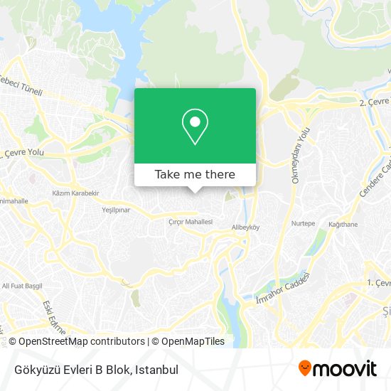 Gökyüzü Evleri B Blok map