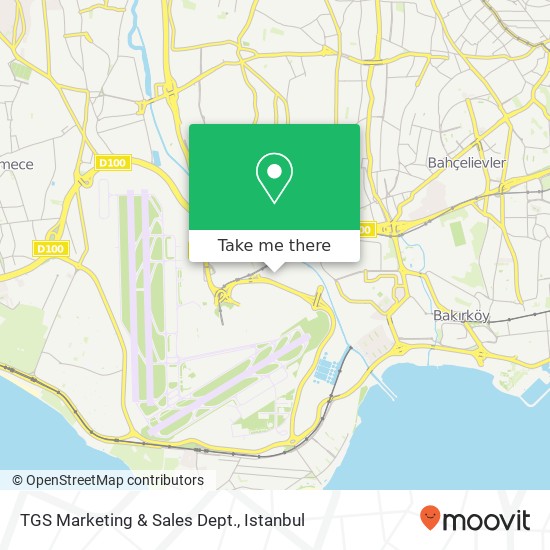 TGS Marketing & Sales Dept. map