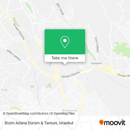 Bizim Adana Dürüm & Tantuni map
