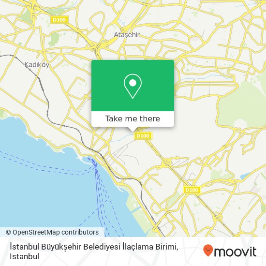 İstanbul Büyükşehir Belediyesi İlaçlama Birimi map