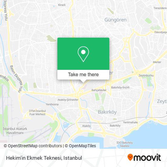 Hekim'in Ekmek Teknesi map