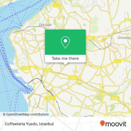 Coffeeteria Yusdo map