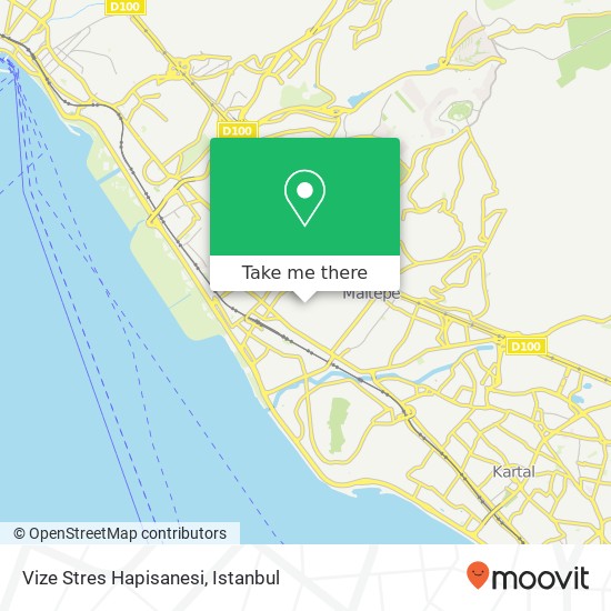 Vize Stres Hapisanesi map