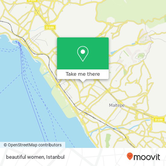 beautiful women map