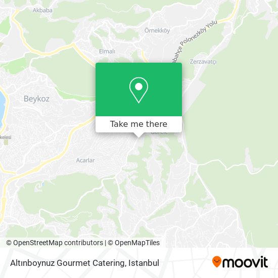Altınboynuz Gourmet Catering map