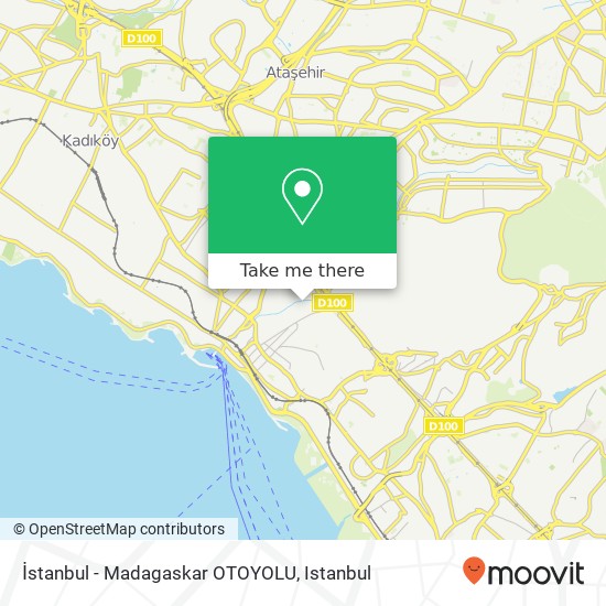İstanbul - Madagaskar OTOYOLU map