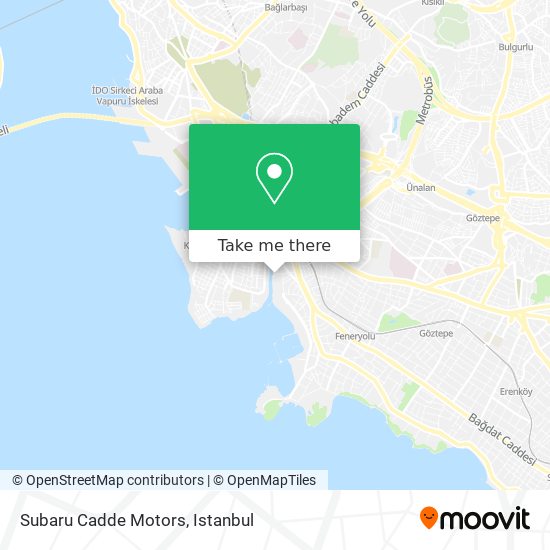 Subaru Cadde Motors map