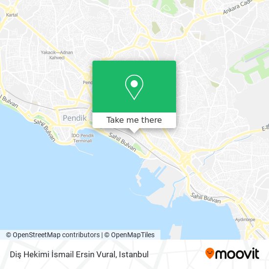 Diş Hekimi İsmail Ersin Vural map