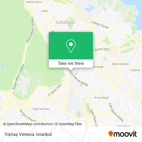 Kiptaş Venezıa map