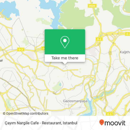 Çayım Nargile Cafe - Restaurant map