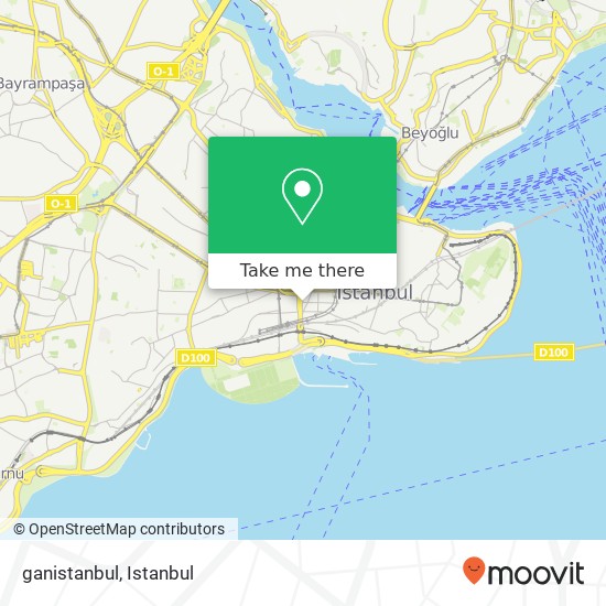 ganistanbul map