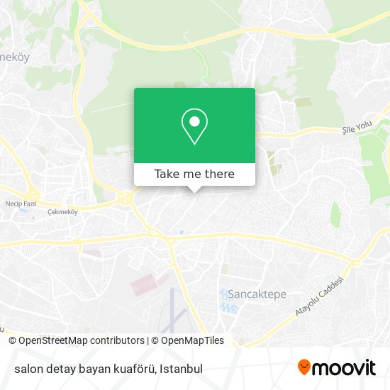 salon detay bayan kuaförü map