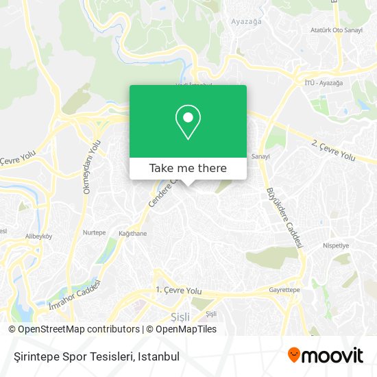 Şirintepe Spor Tesisleri map