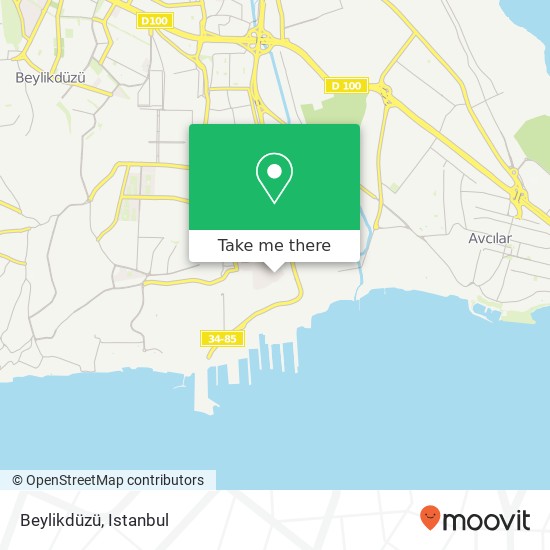 Beylikdüzü map