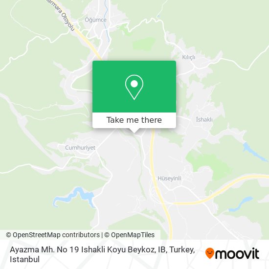 Ayazma Mh. No 19 Ishakli Koyu Beykoz, IB, Turkey map