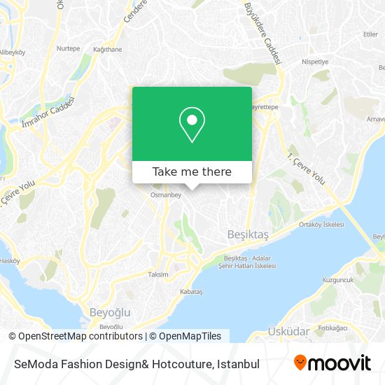 SeModa Fashion Design& Hotcouture map