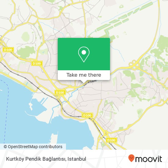 Kurtköy Pendik Bağlantısı map