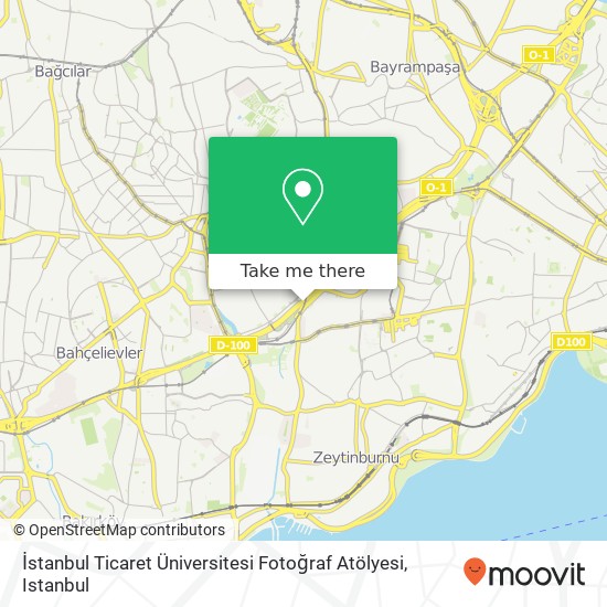 İstanbul Ticaret Üniversitesi Fotoğraf Atölyesi map