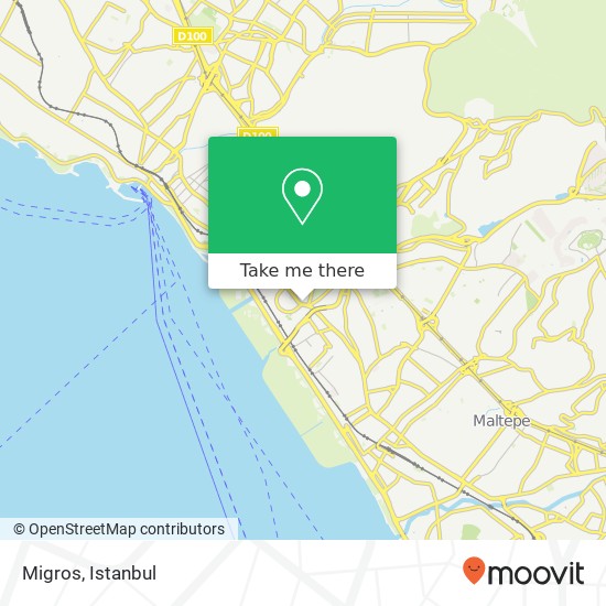 Migros map