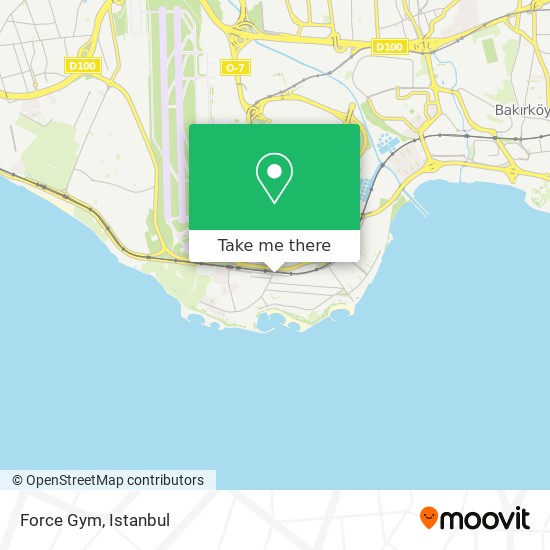 Force Gym map