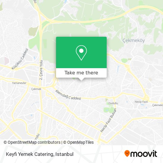 Keyfi Yemek Catering map