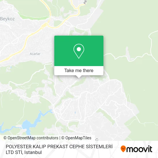 POLYESTER KALIP PREKAST CEPHE SİSTEMLERİ LTD STİ map
