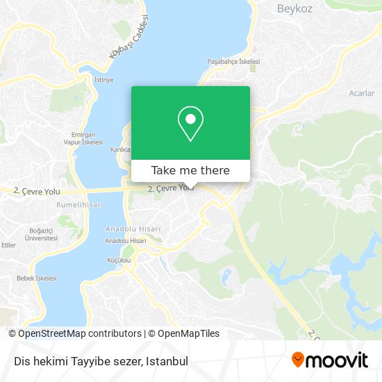 Dis hekimi Tayyibe sezer map
