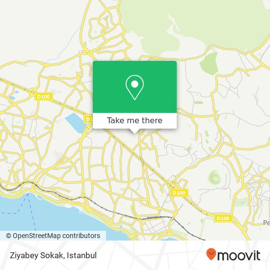 Ziyabey Sokak map