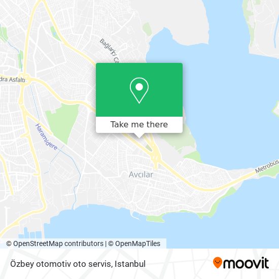Özbey otomotiv oto servis map