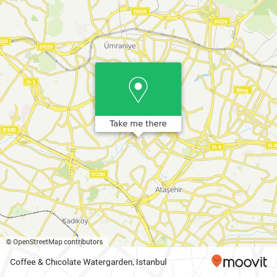 Coffee & Chıcolate Watergarden map