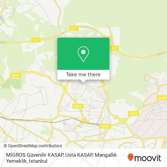 MİGROS Güvenilir KASAP,  Usta KASAP, Mangallık Yemeklik map