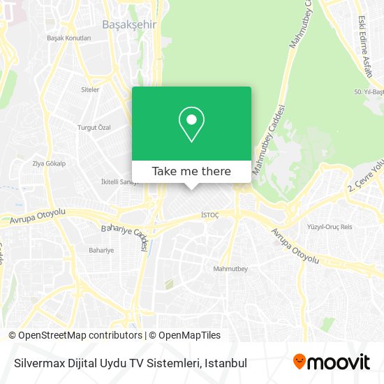 Silvermax Dijital Uydu TV Sistemleri map