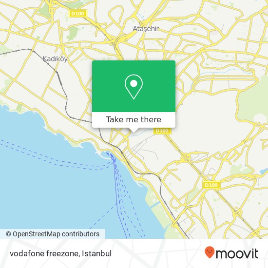 vodafone freezone map