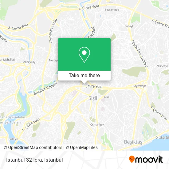 Istanbul 32 Icra map