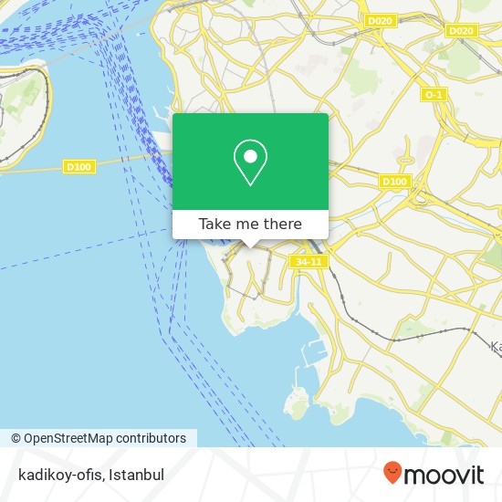 kadikoy-ofis map