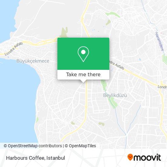 Harbours Coffee map