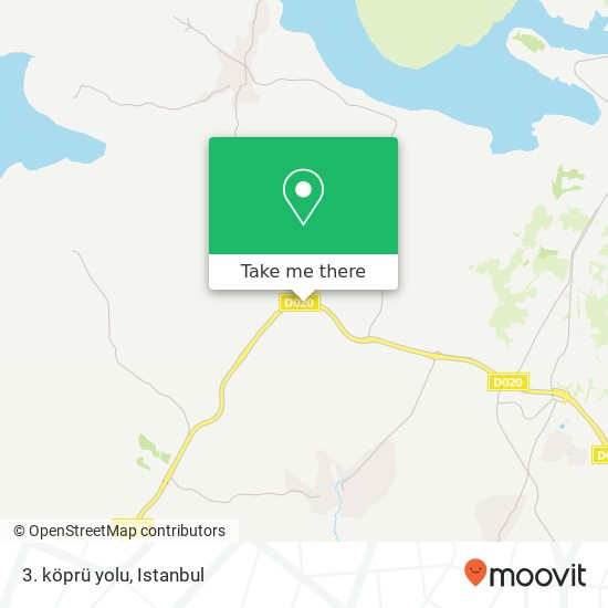 3. köprü yolu map