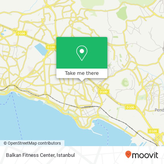 Balkan Fitness Center map