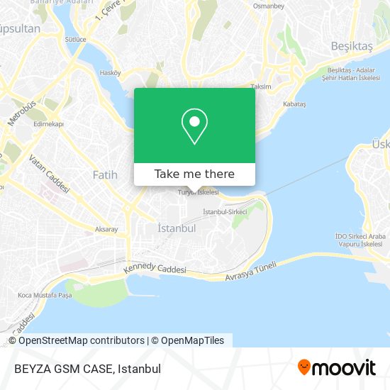 BEYZA GSM CASE map