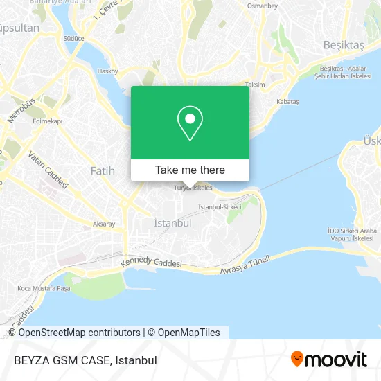BEYZA GSM CASE map