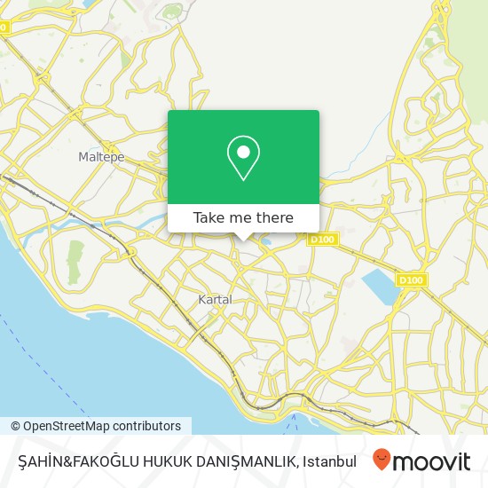 ŞAHİN&FAKOĞLU HUKUK DANIŞMANLIK map