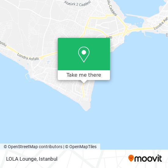 LOLA Lounge map