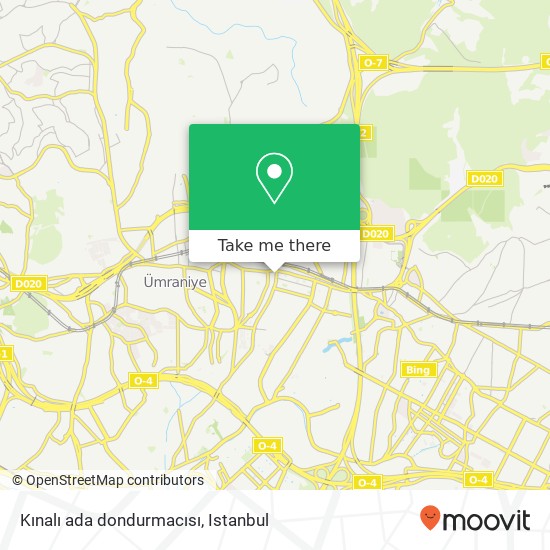 Kınalı ada dondurmacısı map