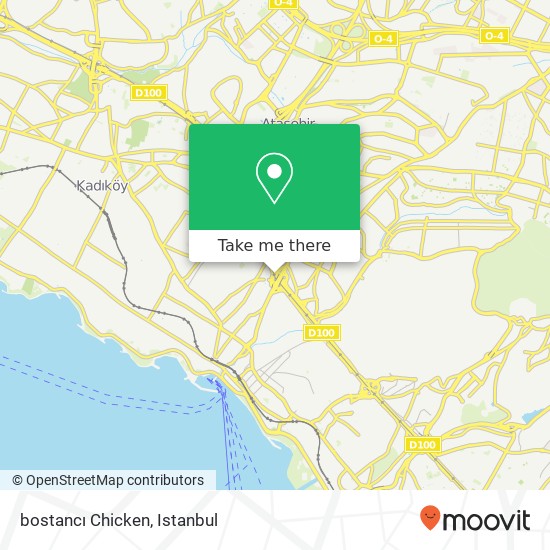 bostancı Chicken map