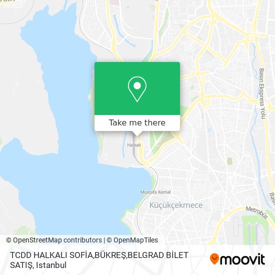 TCDD HALKALI SOFİA,BÜKREŞ,BELGRAD BİLET SATIŞ map