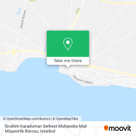İbrahim Karaduman Serbest Muhasebe Mali Müşavirlik Bürosu map