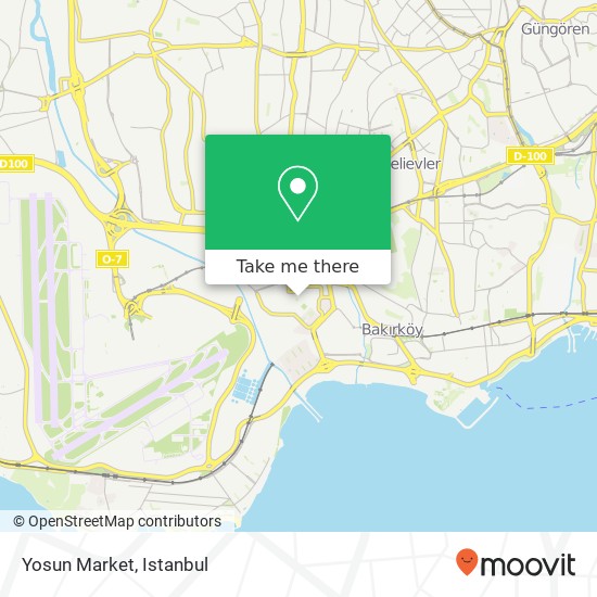 Yosun Market map