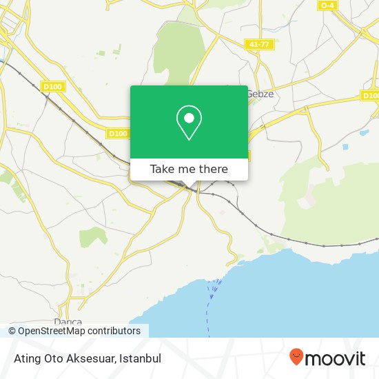 Ating Oto Aksesuar map